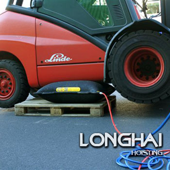 工程車(chē)輛頂升工具案例分析（氣動(dòng)起重氣墊）